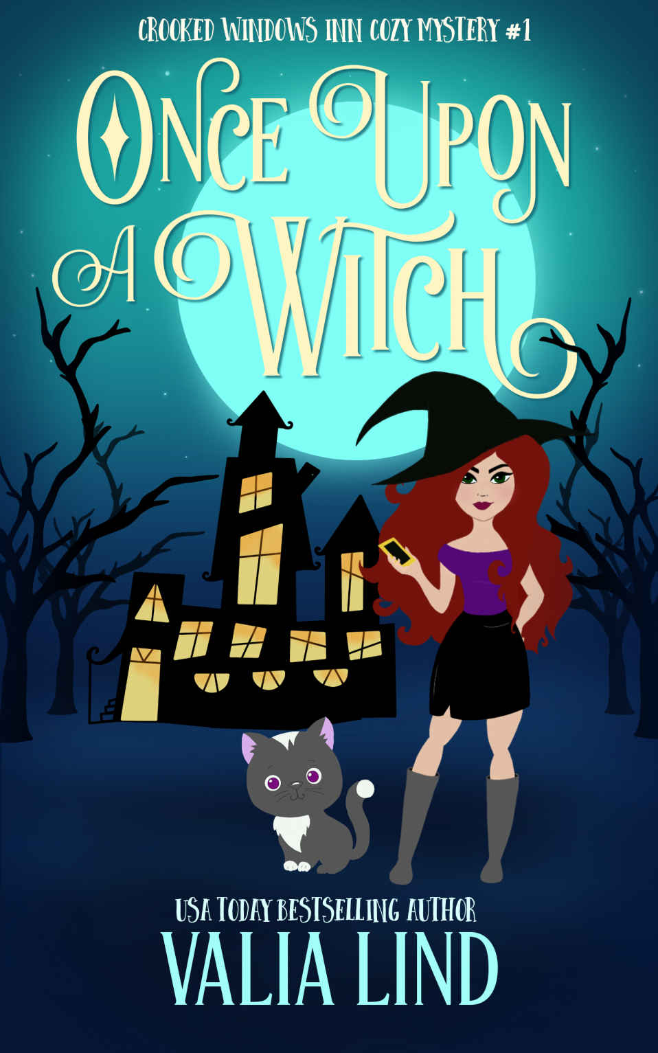 Once Upon a Witch: A Paranormal Cozy Mystery Book 1 (Crooked Windows Inn Cozy Witch Mysteries)