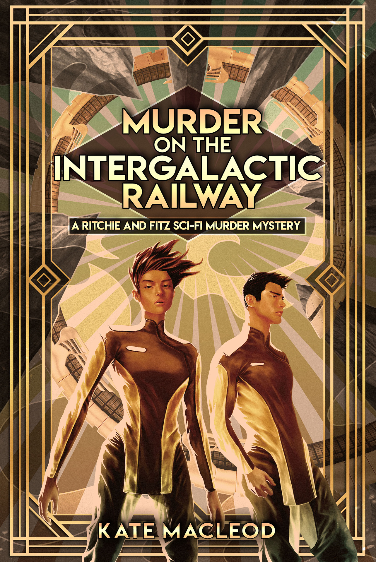 Murder on the Intergalactic Railway: A Ritchie and Fitz Sci-Fi Murder Mystery