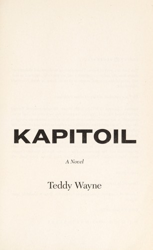 Kapitoil: A Novel