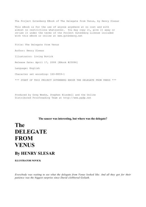 The Delegate from Venus