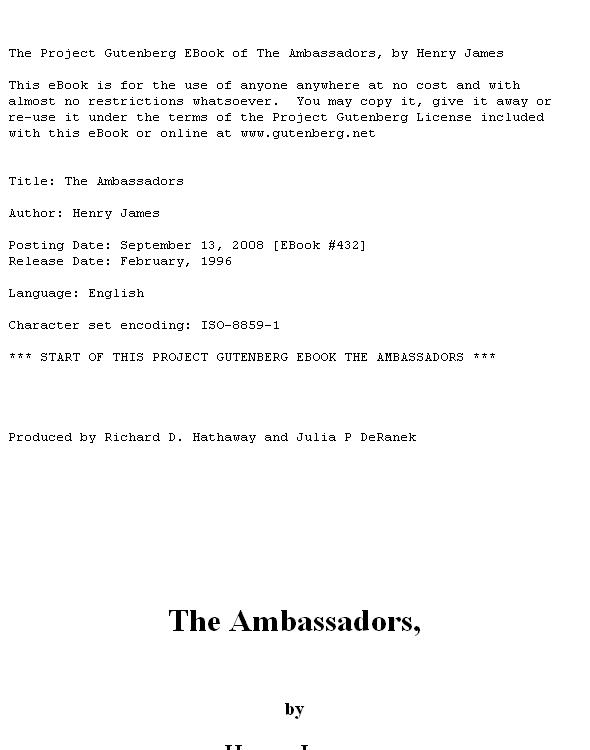 The Ambassadors
