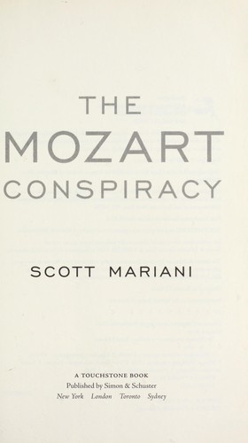 The Mozart Conspiracy: A Novel
