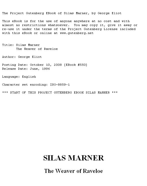 Silas Marner