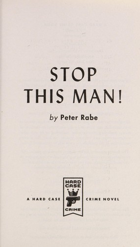 Stop This Man!