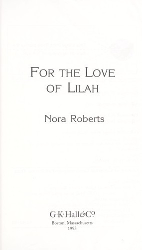 For the Love of Lilah