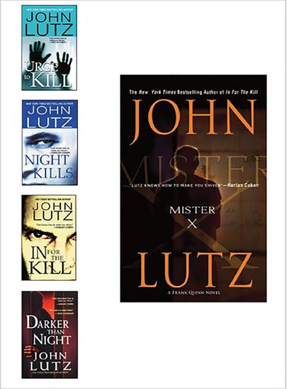 John Lutz Bundle: Darker Than Night, in for the Kill, Night Kills, Urge to Kill, Mister X