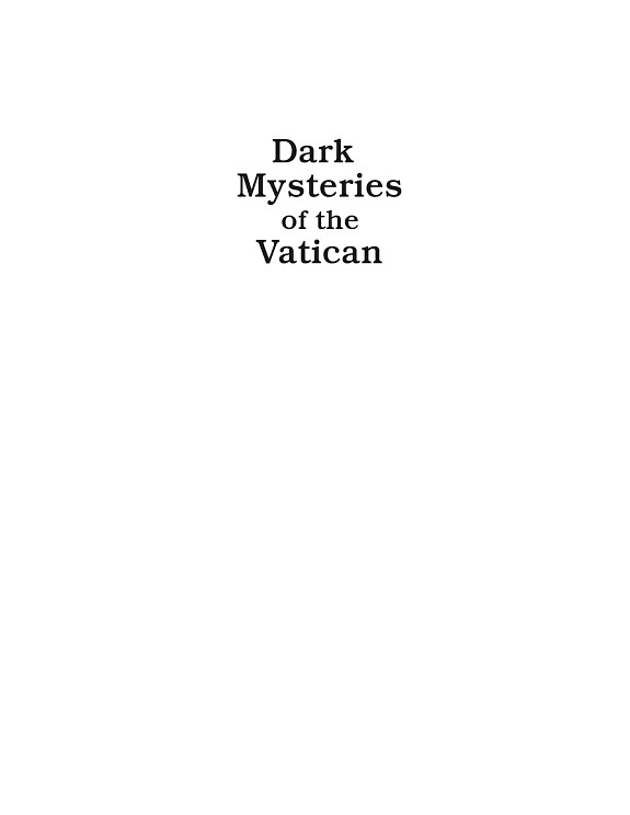 Dark Mysteries of the Vatican