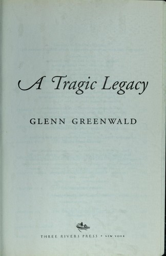 A Tragic Legacy: How a Good vs. Evil Mentality Destroyed the Bush Presidency