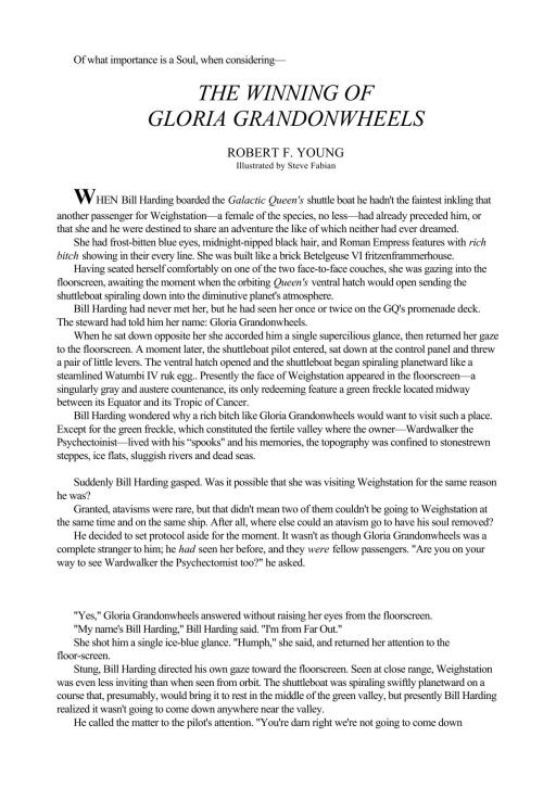 The Winning of Gloria Grandonwheels