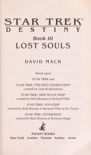 Destiny 03: Lost Souls