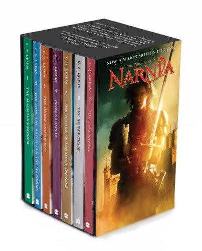 Chronicles of Narnia Movie Tie-In Rack Box Set Prince Caspian (Books 1 to 7), Th