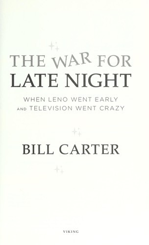 The War for Late Night: When Leno Went Early and Television Went Crazy