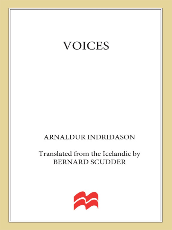 Voices: An Inspector Erlendur Novel