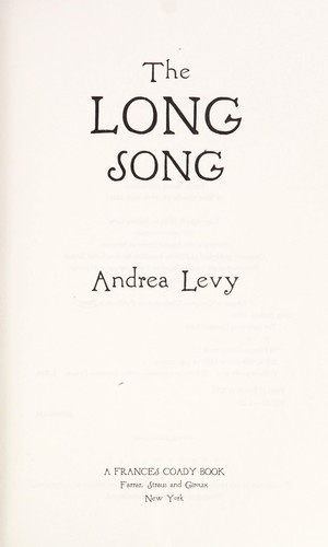 The Long Song: A Novel