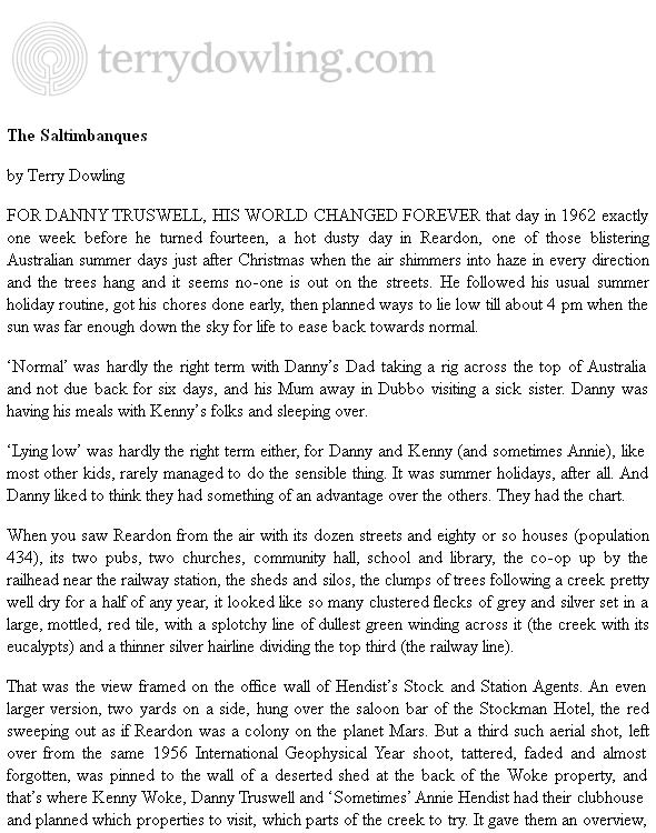 The Saltimbanques