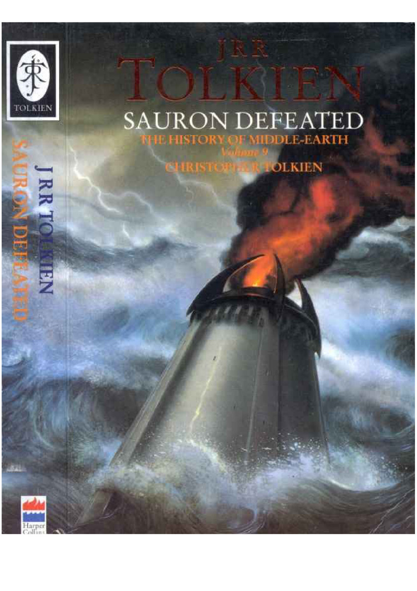 The History of Middle-earth Vol-9- Sauron Defeated J.R.R Tolkien