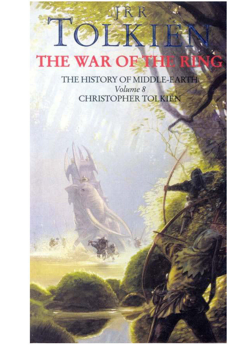 The History of Middle-earth Vol-8- The War of the Ring J.R.R Tolkien