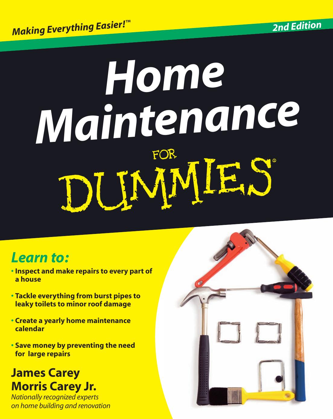 homemaintenancefordummies2ndedition