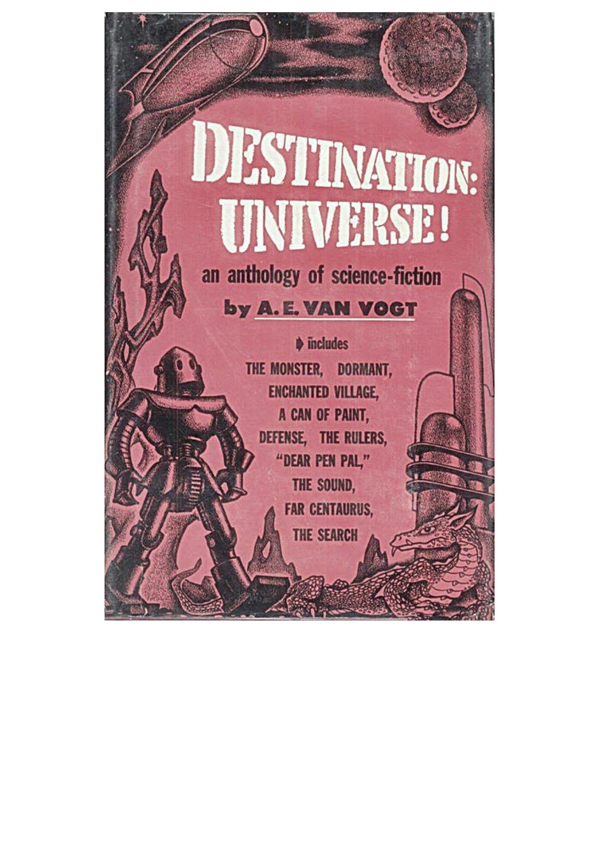 Destination Universe Anthology