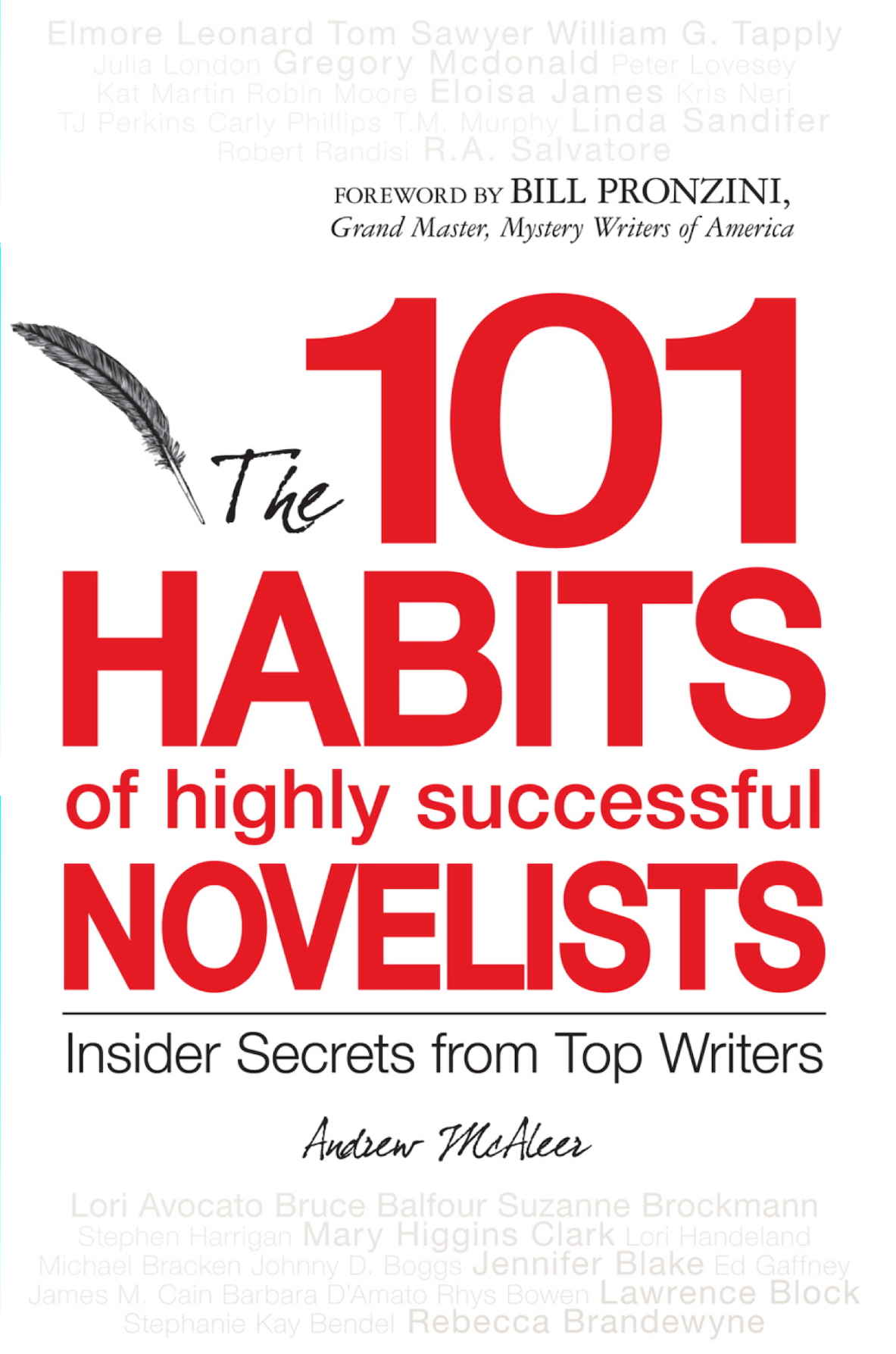 101 Habits of Highly Successful Novelists (Humble prop)